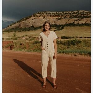 HAPPYFRENCHGANG
Black Jumpsuit Women's Cream Jumpsuit